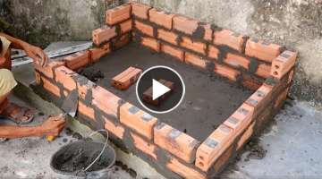 Design and construction of beautiful 3-storey waterfall